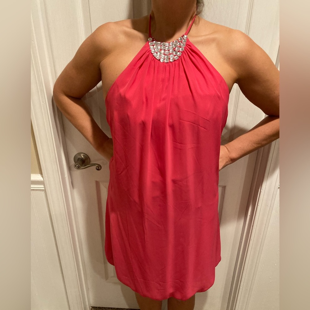 Hot Pink Jordan mini dress